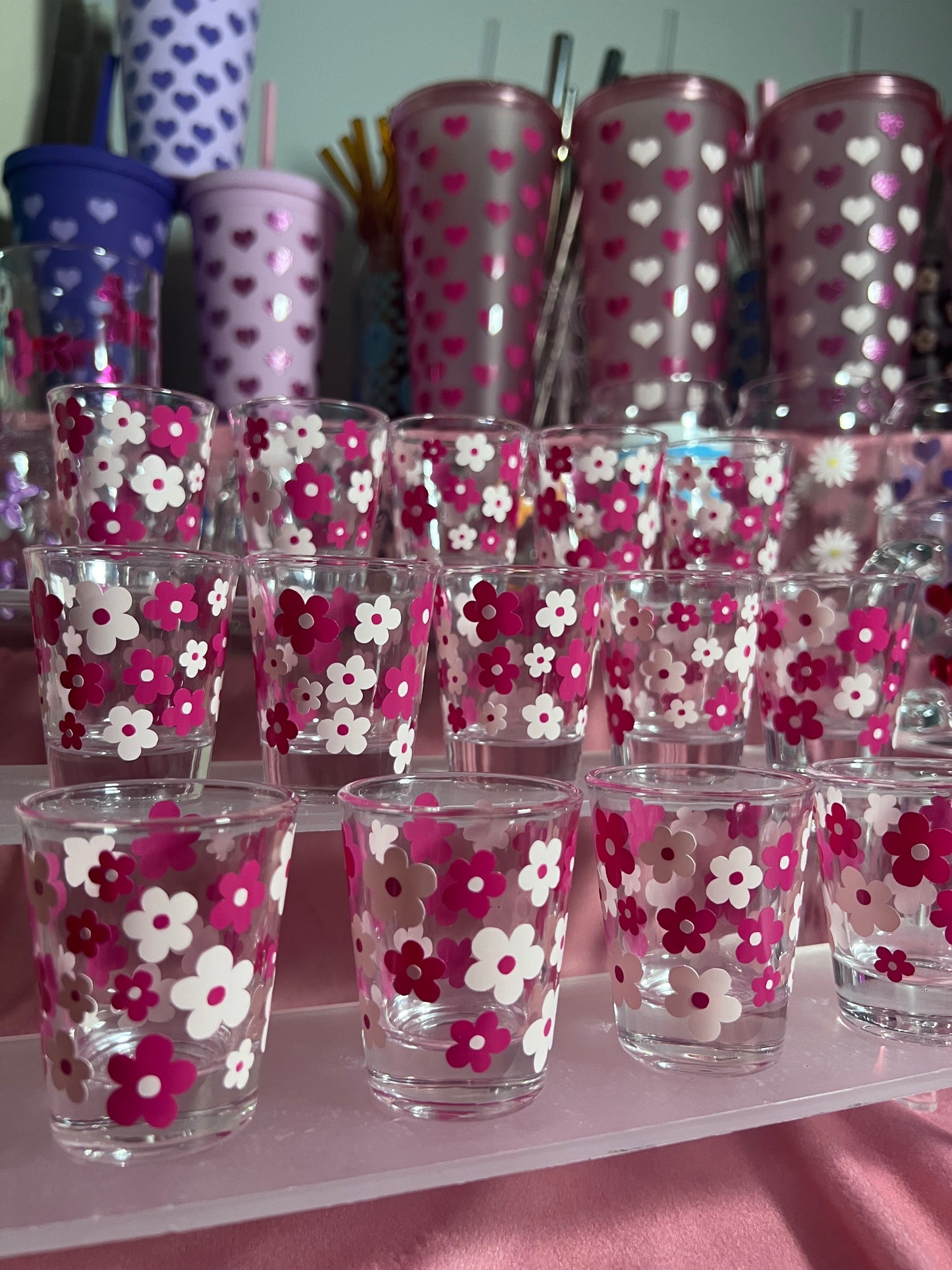 Flower Shot Glass