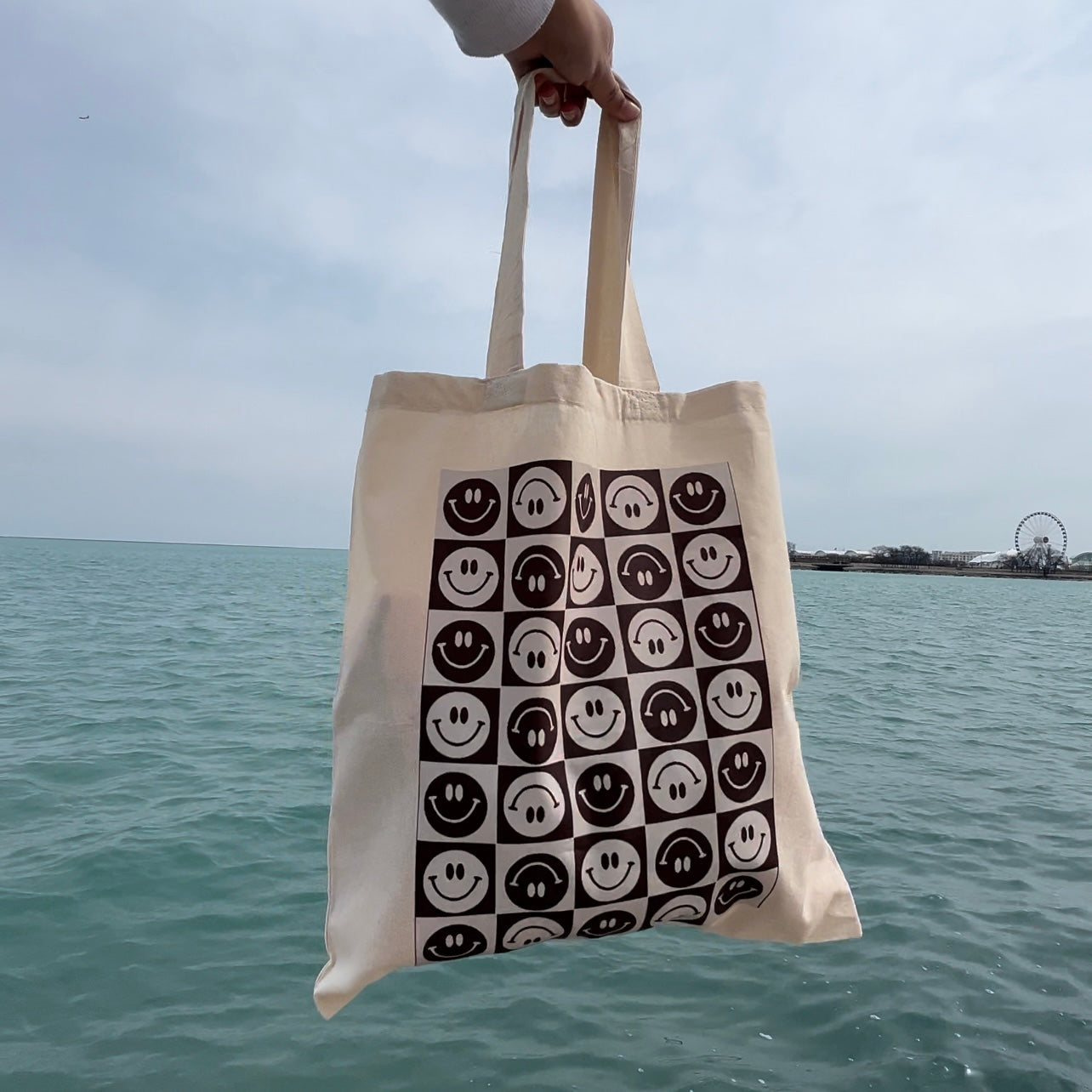 Smiley Face Tote