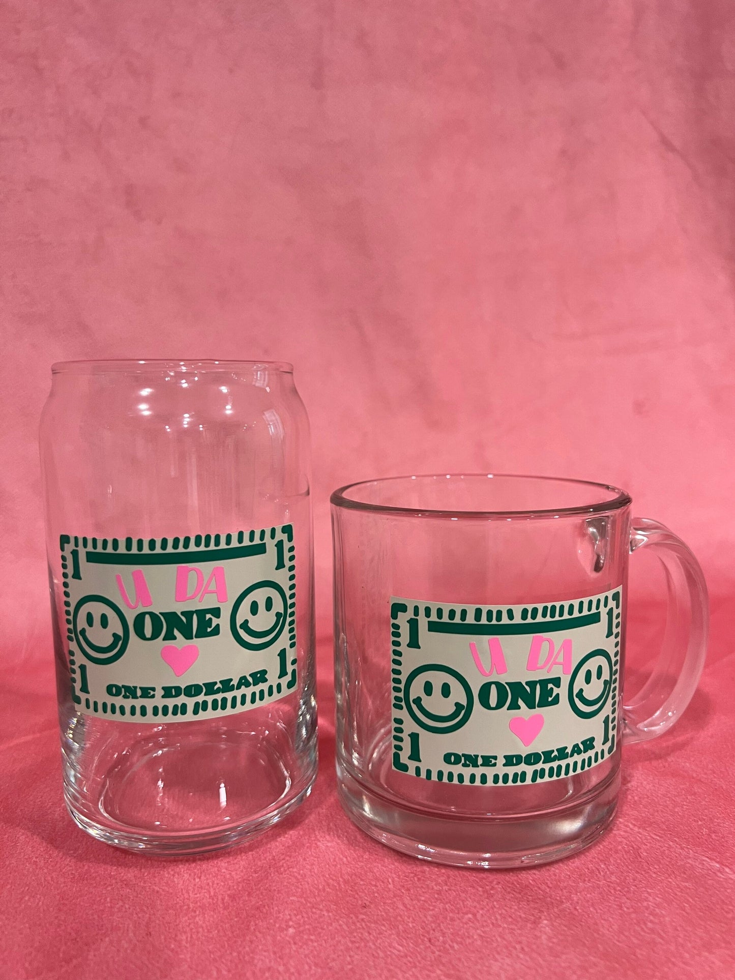 U da one Coffee Mug or Cold Glass