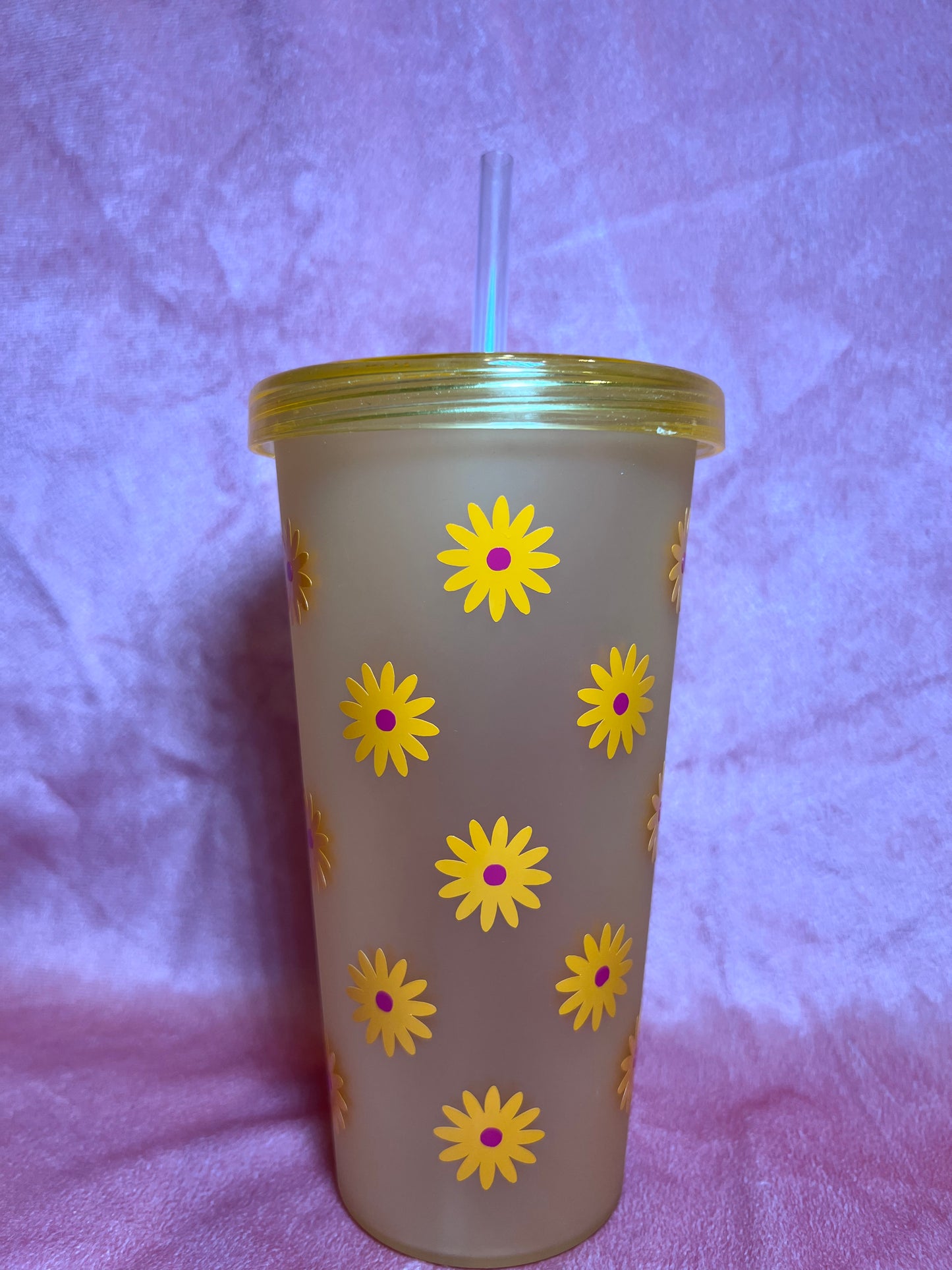 Flower Acrylic Tumbler